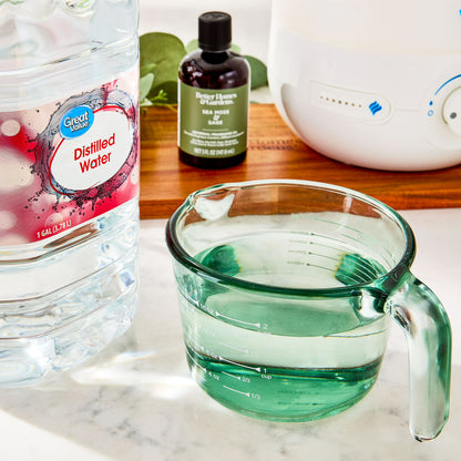 Great Value Distilled Water, 1 Gallon (128 fl oz) Jugs, 12 Pack, High-Purity Distilled Water for Household & Everyday Use