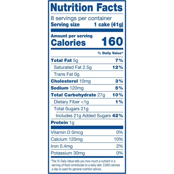Hostess Patriotic Cupcakes, Golden Snack Cakes, 11.57 oz Box (8 Pouches)
