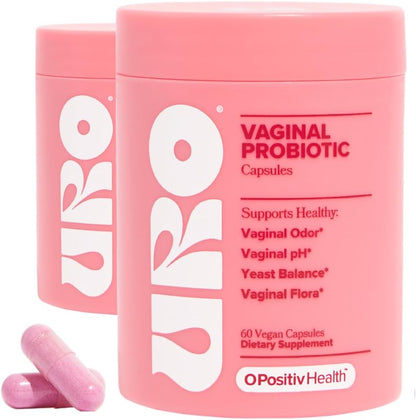 RO Vaginal Probiotics for Women, Healthy Odor & pH Balance, 2-Month Supply