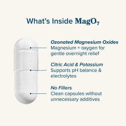 nbpure MagO7 Natural Colon Cleanse & Detox (180 Capsule