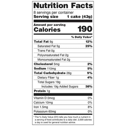 Little Debbie Frosted Fudge Cakes, 8 Count, 12 oz