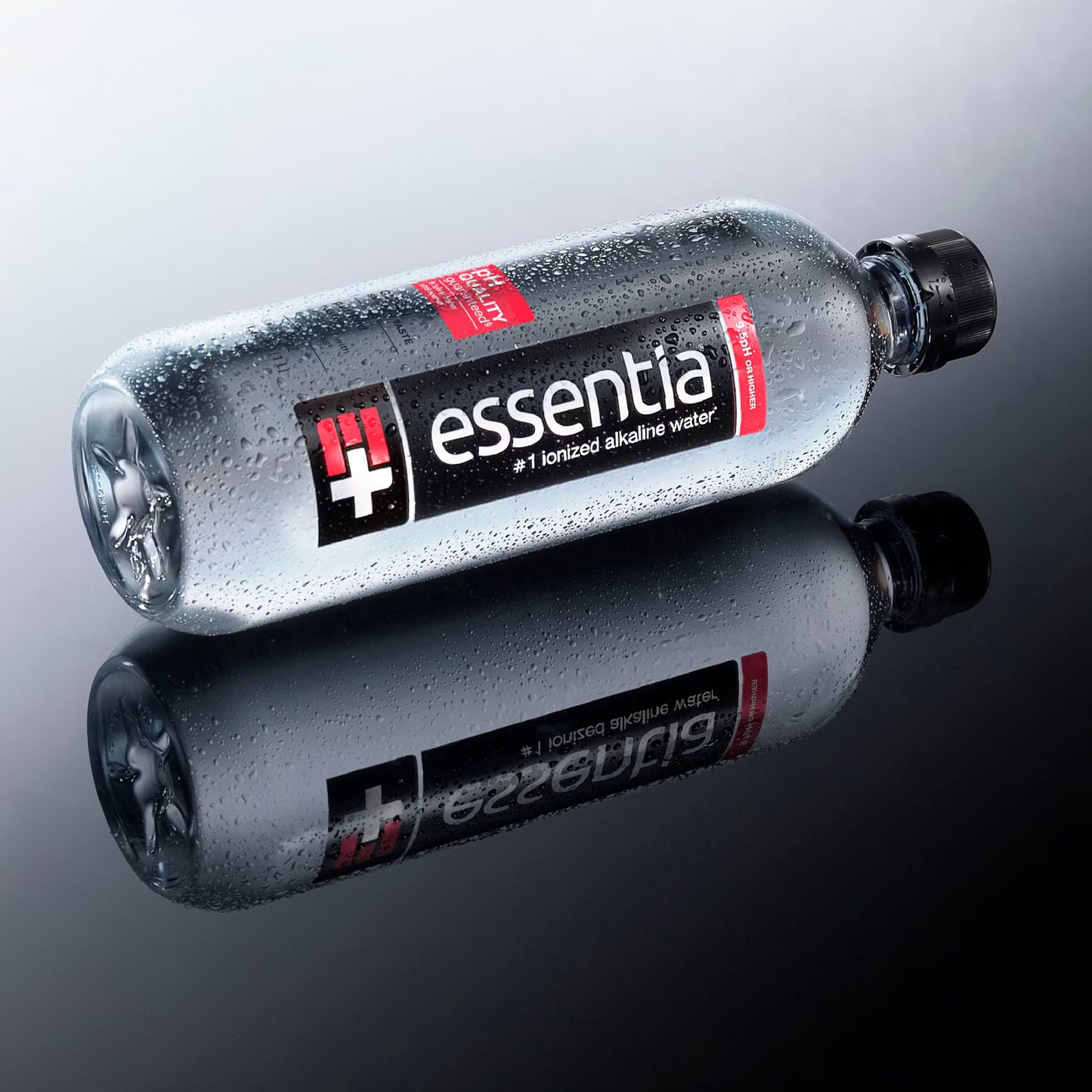 Essentia Ionized Alkaline Bottled Water, 1 Liter Bottles, 6 Pack, 99.9% Pure Water with Electrolytes