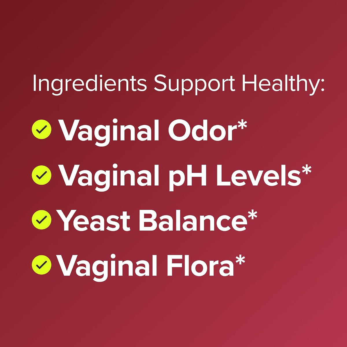RO Vaginal Probiotics for Women, Healthy Odor & pH Balance, 2-Month Supply