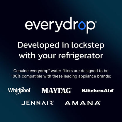 everydrop by Whirlpool Ice & Water Refrigerator Filter 3, Aqua, EDR3RXD1