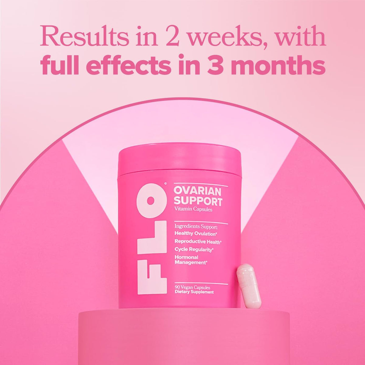 FLO Ovarian for Cycle Regularity – Myo & D-Chiro Inositol – 30-Day Supply
