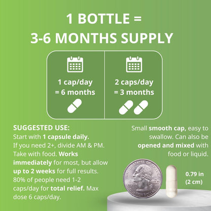 Cramp Defense® Leg Cramps Pills, Organic Magnesium Supplement for Muscles.