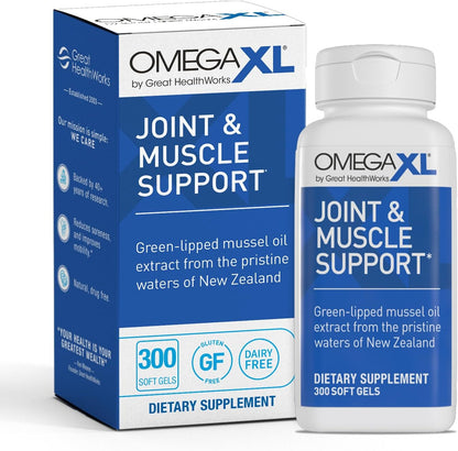 Omega XL 300 Capsules - Green Lipped Mussel New Zealand Omega 3
