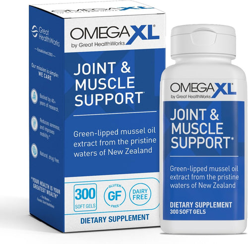 Omega XL 300 Capsules - Green Lipped Mussel New Zealand Omega 3