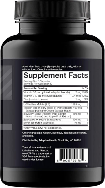 Nugenix Total-T, Free and Total Testosterone Booster for Men, 90 Count