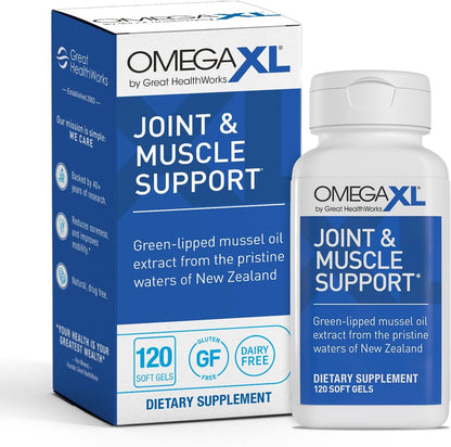 OmegaXL Joint Support Supplement, 120 Count