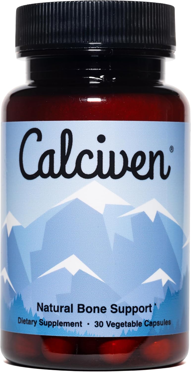 Calciven Natural Bone Support Supplement, Vegetarian, Gluten-Free