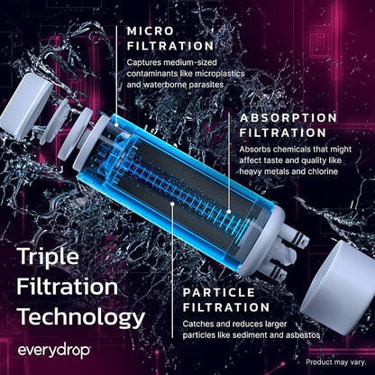 everydrop by Whirlpool Ice & Water Refrigerator Filter 5, Pink, EDR5RXD1