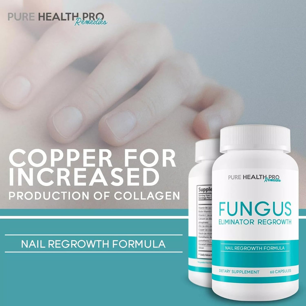 Fungus Eliminator 40 Billion CFU Extreme Probiotic Toenail Fungus Treatment - 60 Capsules