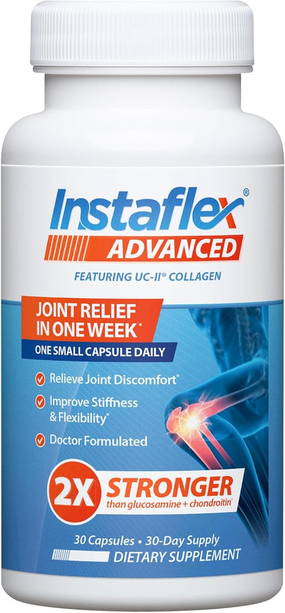 Instaflex Advanced Joint Supplements for Women and Men - 30 Count