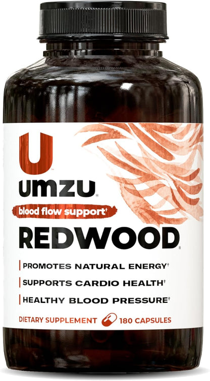 UMZU Redwood Nitric Oxide Booster, 30 Day Supply