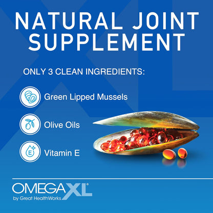 OmegaXL Joint Support Supplement, 120 Count