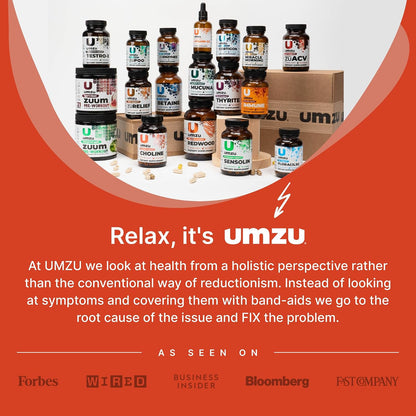 UMZU Redwood Max Nitric Oxide Booster, 1 Month Supply
