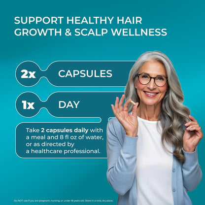 PUREHEALTH RESEARCH ReGrow - Hair & Scalp Support - 1 Bottle