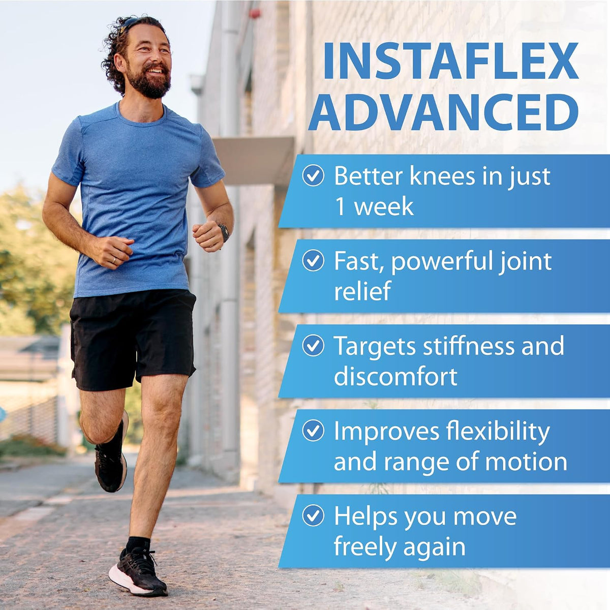Instaflex Advanced Joint Supplements for Women and Men - 30 Count