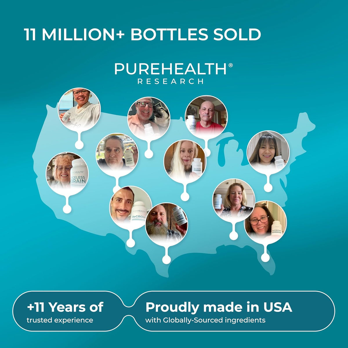 Click to see full view PUREHEALTH RESEARCH Ageless Brain - Supplements for Memory and Focus