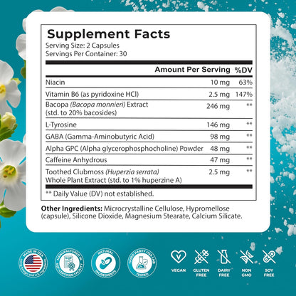 Click to see full view PUREHEALTH RESEARCH Ageless Brain - Supplements for Memory and Focus