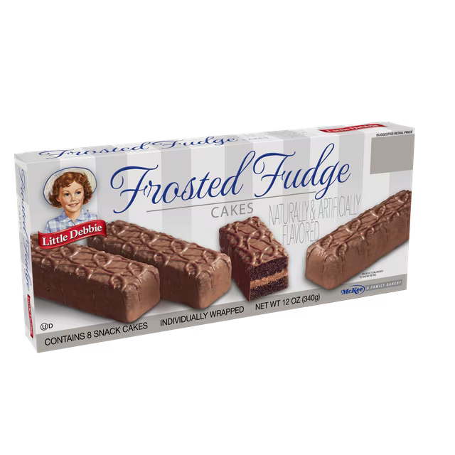 Little Debbie Frosted Fudge Cakes, 8 Count, 12 oz