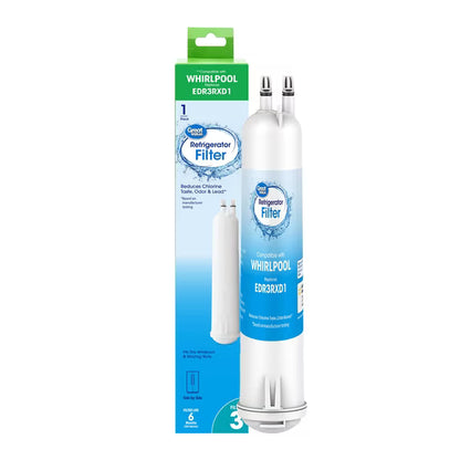 Great Value Refrigerator Water Filter Replacement for Whirlpool EveryDrop Filter 3, EDR3RXD1, 1 Pack