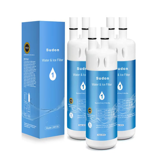 Sudon EDR1RXD1 Water Filter 1 Compatible with Whirlpool Refrigerator Everydrop 1 W10295370A W10295370 WHR1RXD1 Replacement for Kenmore 46-9081 46-9930 P5WB2L P8RFWB2L P8WB2L P4RFWB Ice Filters 3-Pack