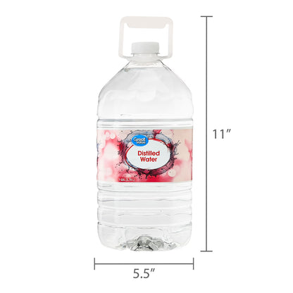 Great Value Distilled Water, 1 Gallon (128 fl oz), Purified Distilled Water for Household & Everyday Use