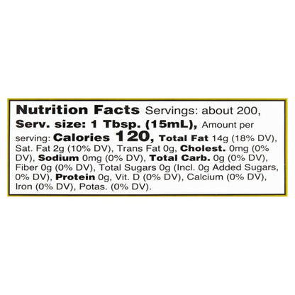 Great Value Extra Virgin Olive Oil, 101 fl oz Bottle, Premium Olive Oil for Cooking, Dressings, Marinades & Everyday Use