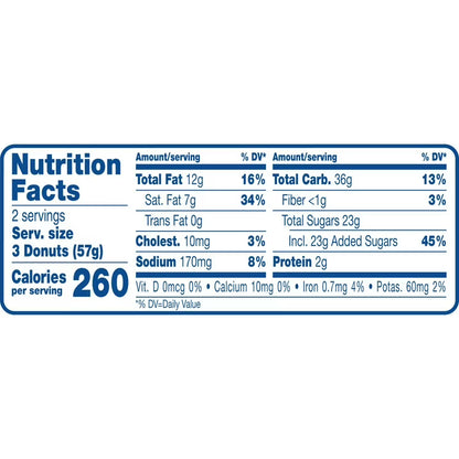 Hostess Donettes, Crunch Mini Donuts, 4 oz Sleeve (6 Mini Donuts)