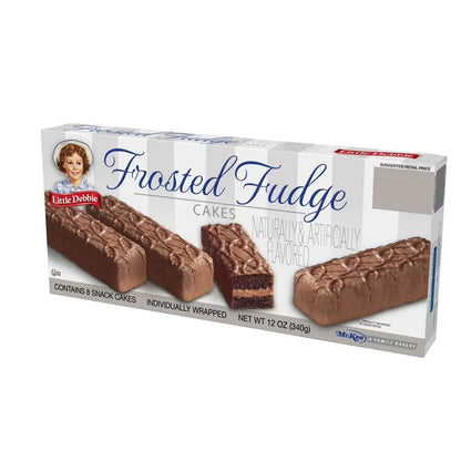 Little Debbie Frosted Fudge Cakes, 8 Count, 12 oz