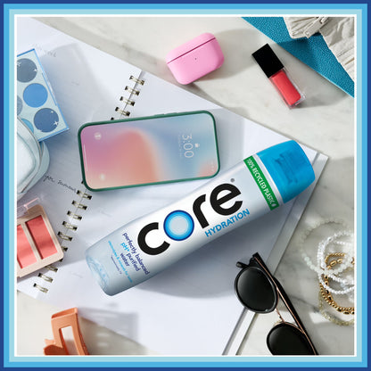 CORE Hydration Perfectly Balanced Water, 30.4 fl oz Bottle, Purified Drinking Water with Electrolytes & Minerals, pH 7.4