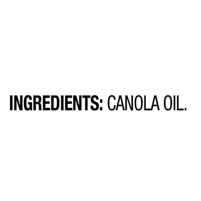 Great Value Canola Oil, Heart Healthy Cooking Oil, High Smoke Point, 1 Gallon Bottle, 128 fl oz